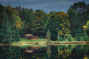 Evening at the Cabin - Fall Color 2025 With the Canon 1Ds Mark III