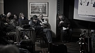 Audience - Canon 1D Mark IV Black and White Event Photos