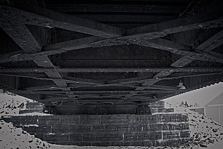 Going Under - Canal Railroad Swing Bridge