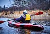 Upriver Kayaking - Winter Kayaking Landscape Photography with the Canon 7D
